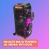 JBL PartyBox 710 Speaker with 800W RMS Powerful Sound, Built in Lights, Splashproof Design, 2 x 8" Woofers and 2 x 2.75" Tweeters, Tuned Bass Reflex Port, IPX4 - Black